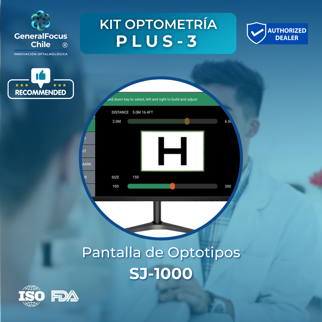 Kit de Optometría PLUS-3