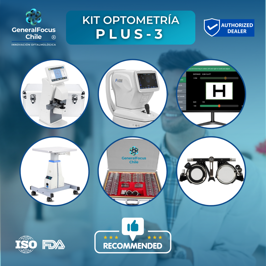 Kit de Optometría PLUS-3