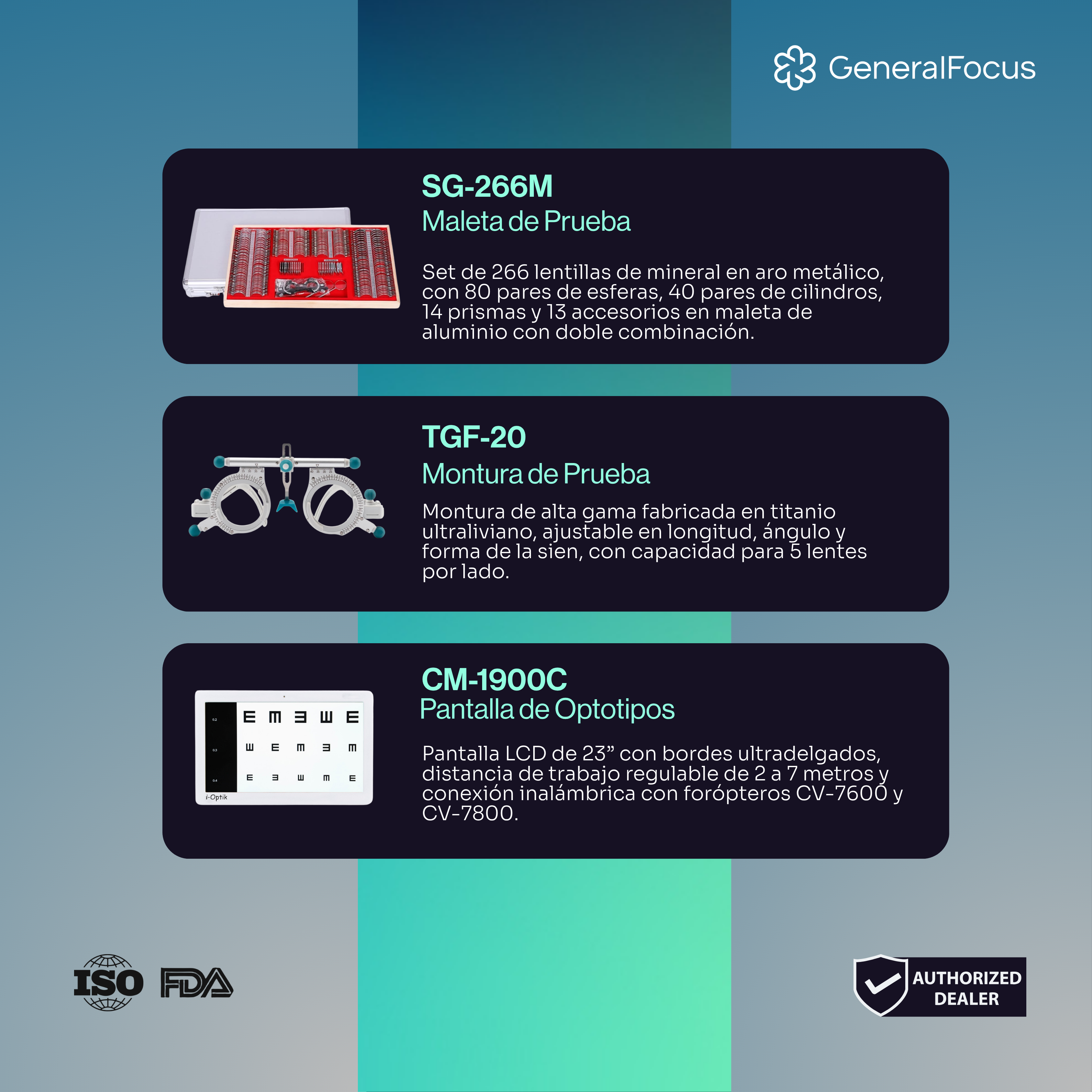 Kit de Optometría PRO-3