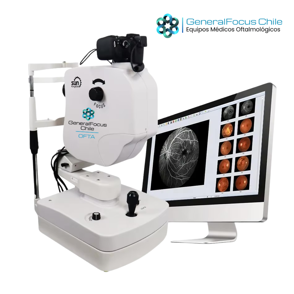 Cámara Retinal No Midriática + Angiográfo SK-650B