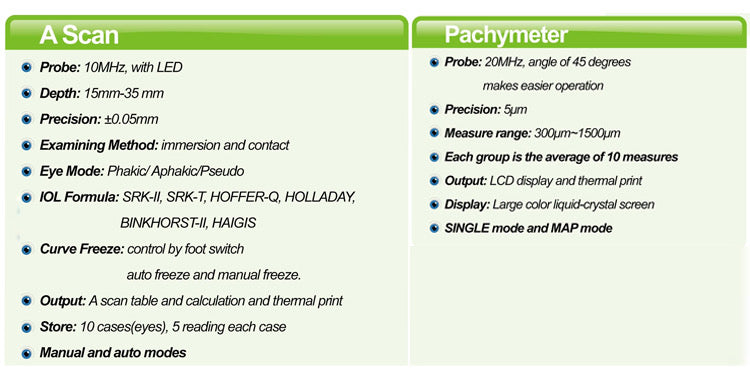 Paquímetro y/o Ecobiómetro A SW-1000AP
