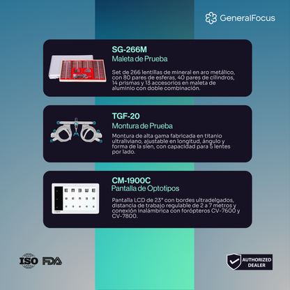 Kit de Optometría PRO-3
