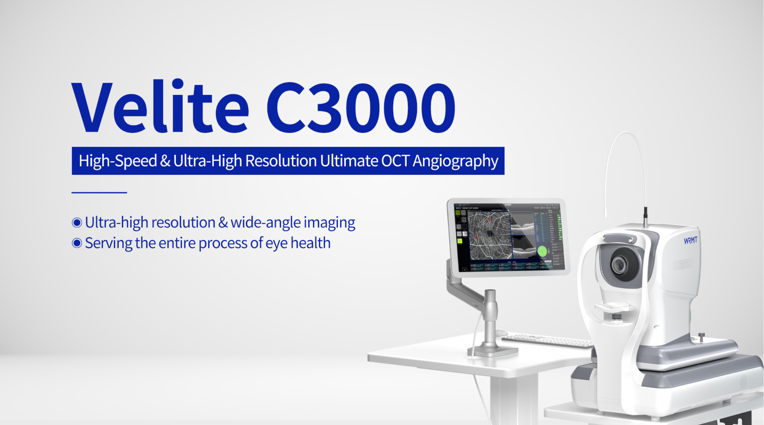 OCT Velite C-3000 OCT-ANGIO Alta Velocidad / Ultra Alta Resolución