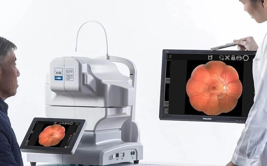 Marco Reticam Oct Machine Cámara Retinal No Midriática RetiCam-5100 PRO ALL IN ONE (*Angio/AutoF ...