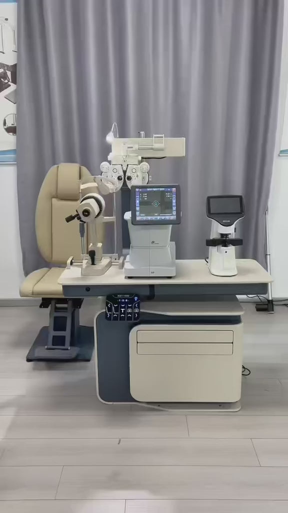 Cargar video: Unidad Oftalmológica Lux AST-1000
