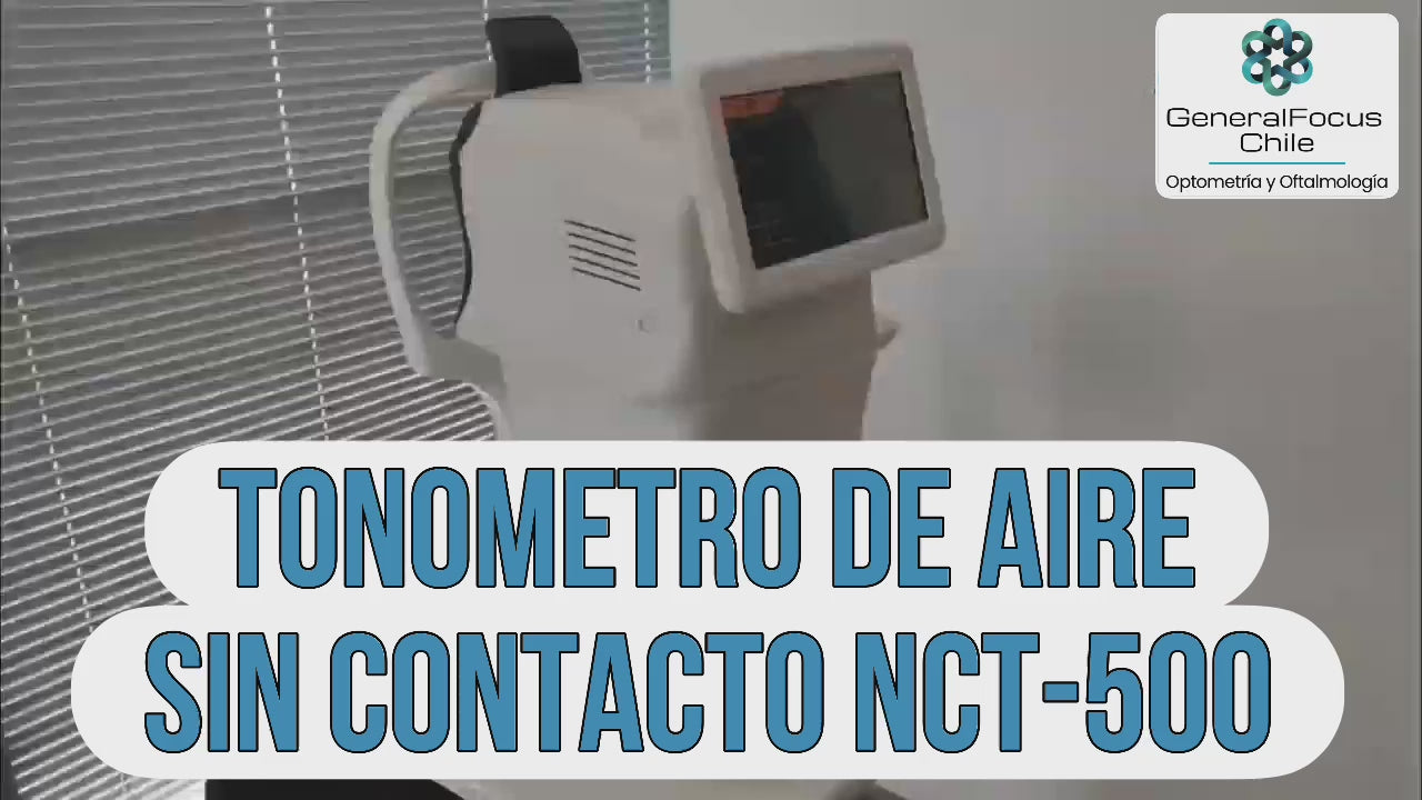 Cargar video: Tonómetro de Aire Sin Contacto Automático NCT-500