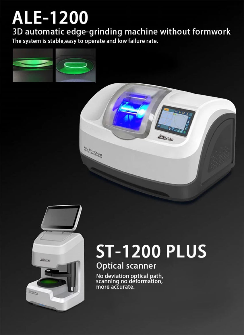 Biseladora Automática ALE-1200G+ST-120 PLUS